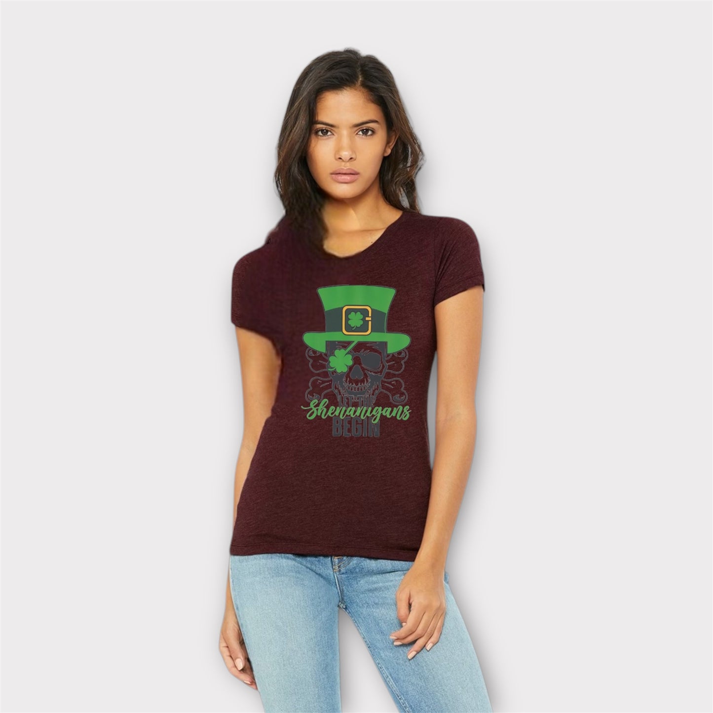 Let The Shenanigans Begin St. Patrick's Day Women's Short-Sleeve T-Shirt