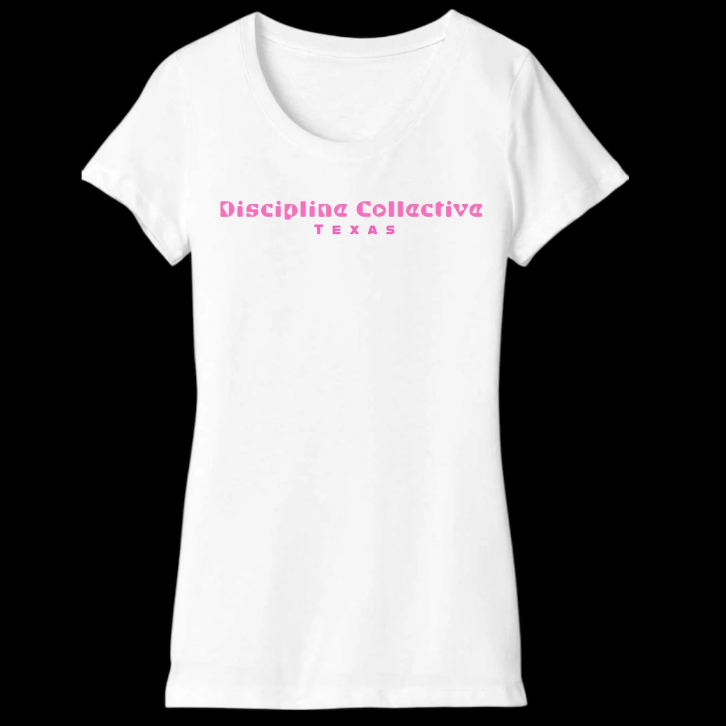 Discipline Collective Women’s White T-Shirt