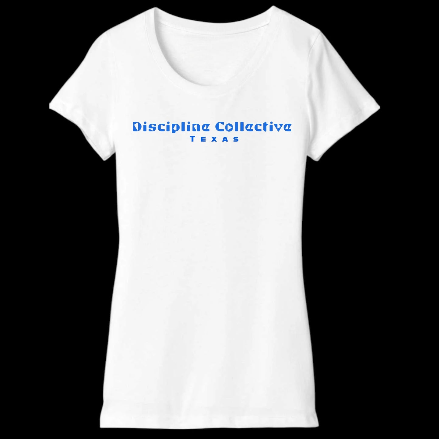 Discipline Collective Women’s White T-Shirt