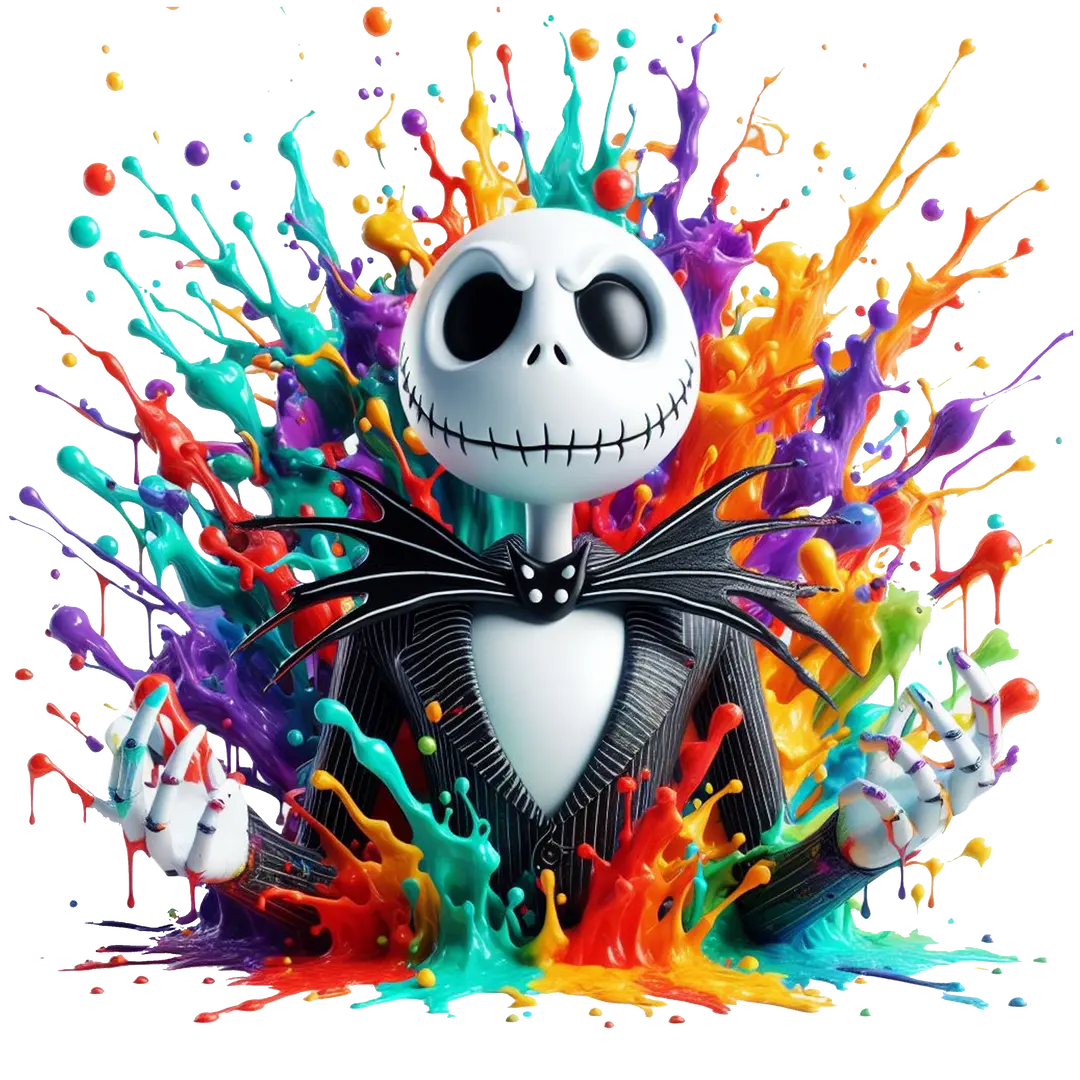 Jack Skellington Cooling Performance Muscle T-Shirt