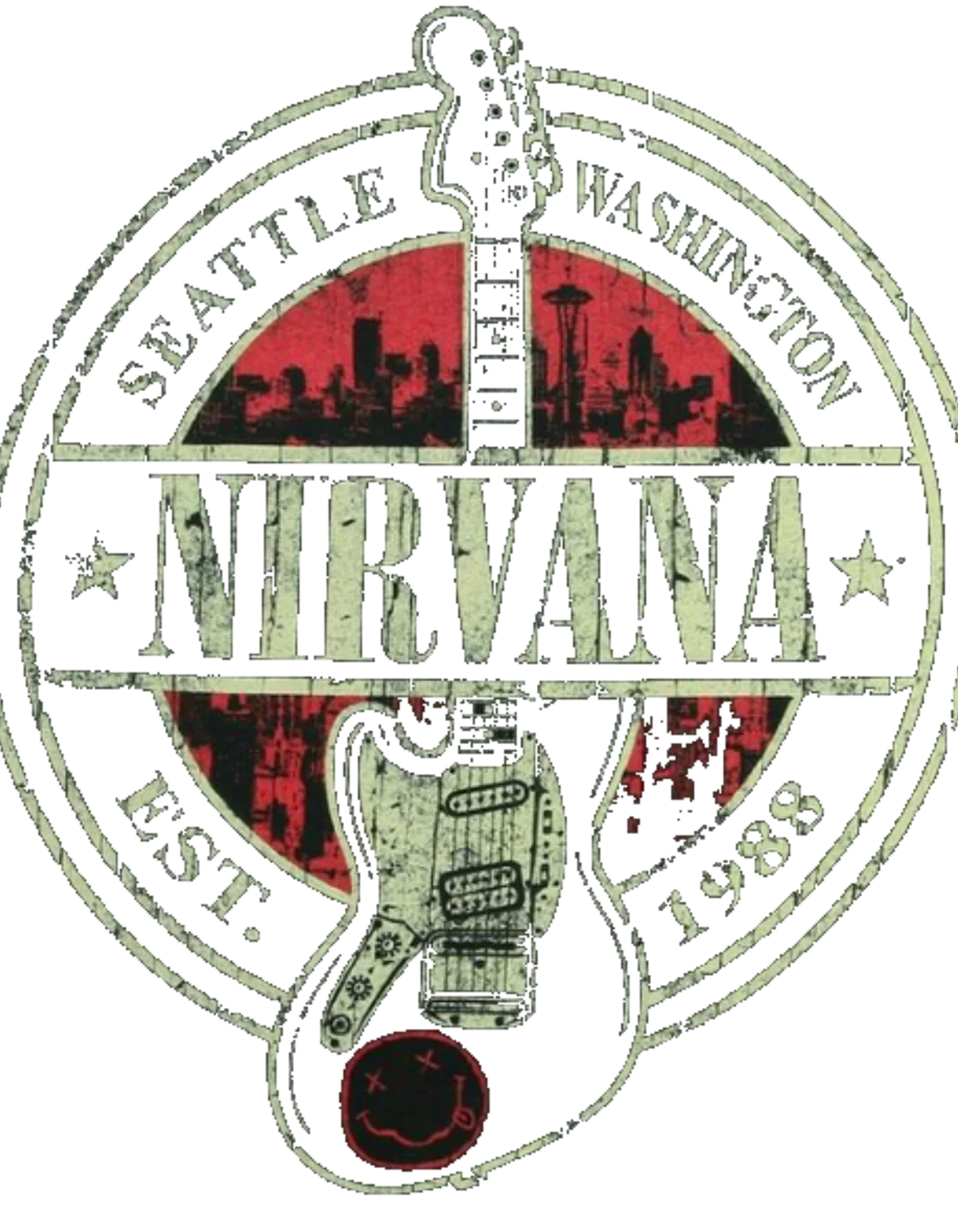 Nirvana Youth Heavy Cotton T-Shirt