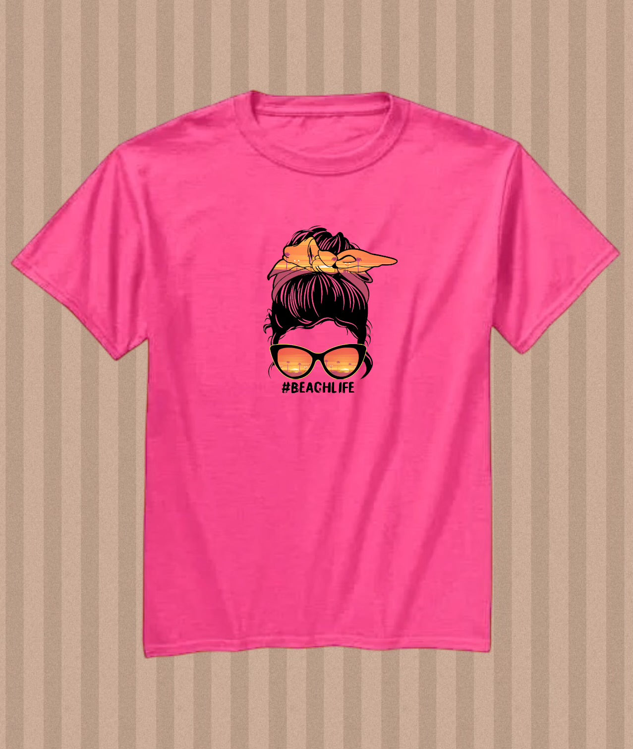 Summer Vibes Girl Youth Heavy Cotton T-Shirt