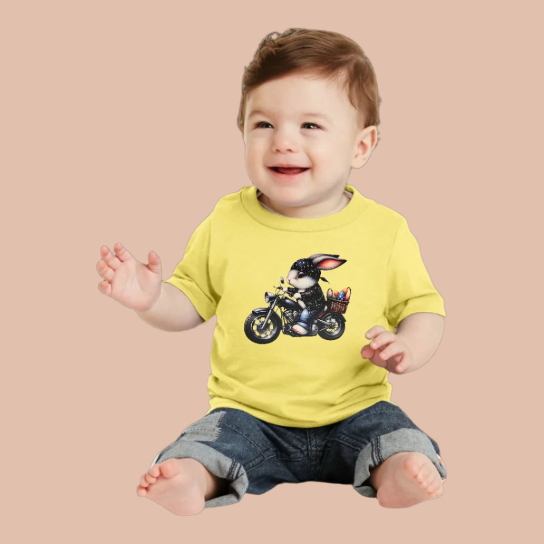 Motorcycle Easter Bunny Infant T-Shirt