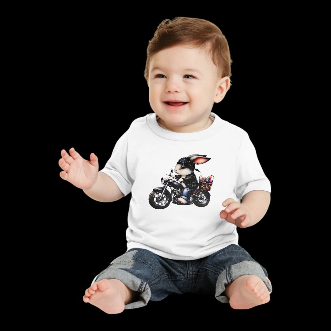 Motorcycle Easter Bunny Infant T-Shirt