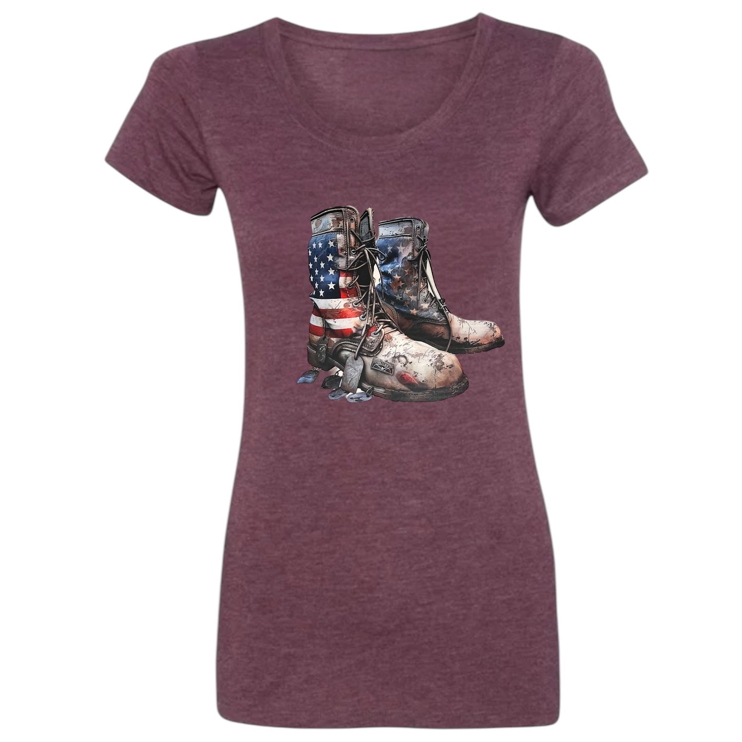 Support the Troops Women's Short-Sleeve T-Shirt