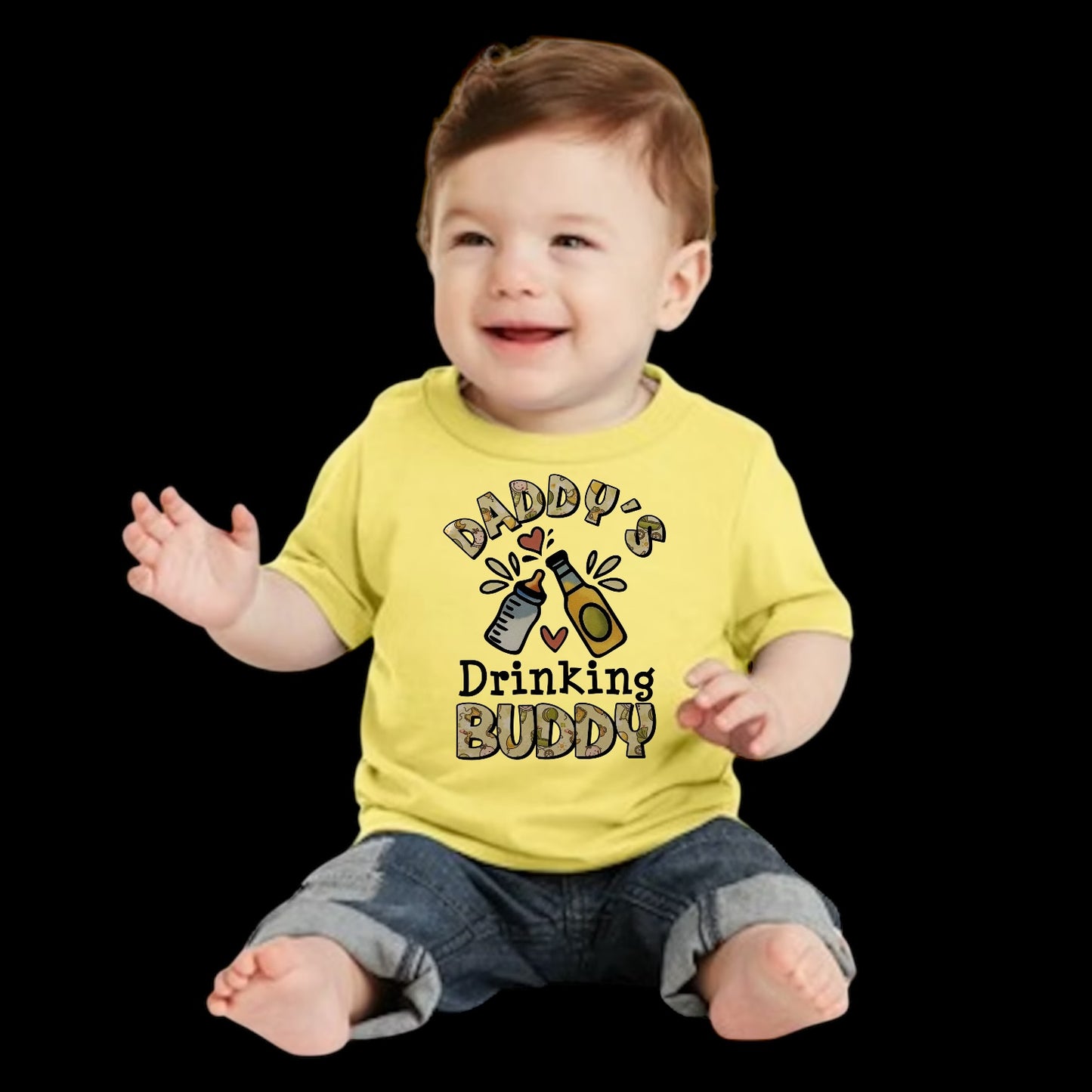 Daddy’s Little Drinking Buddy Infant T-Shirt