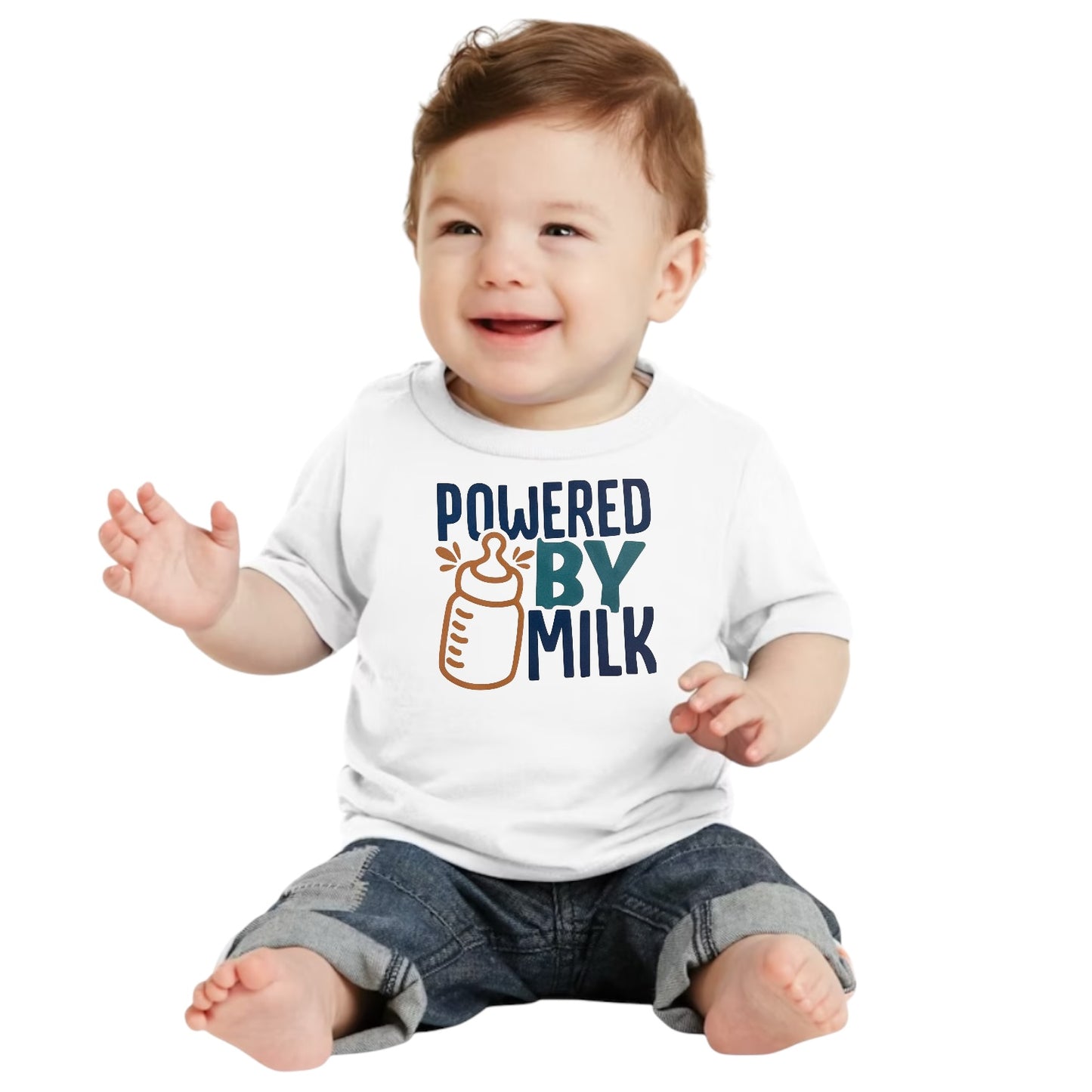 Powered By Milk Infant T-Shirt