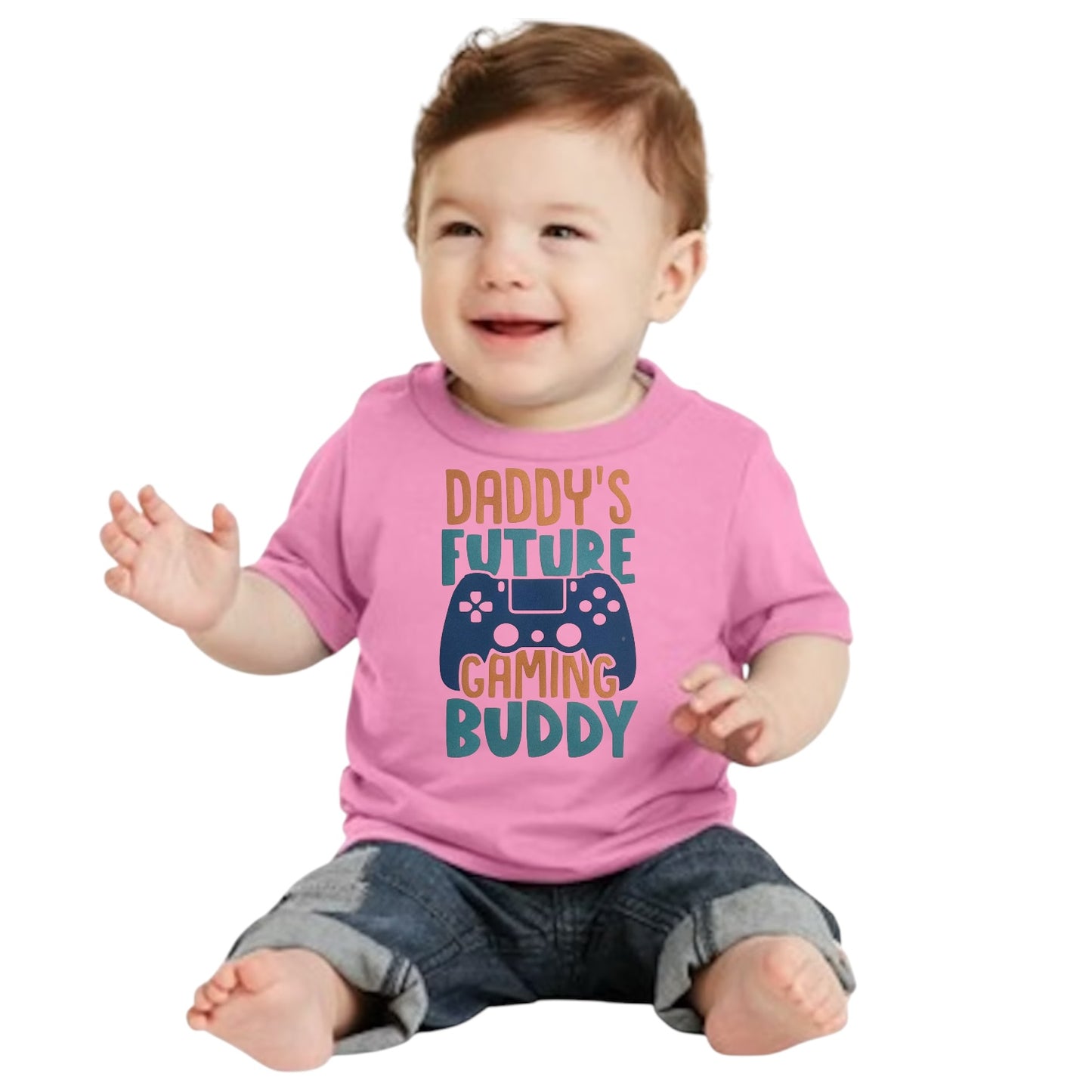 Daddy’s Future Gaming Buddy Infant T-Shirt