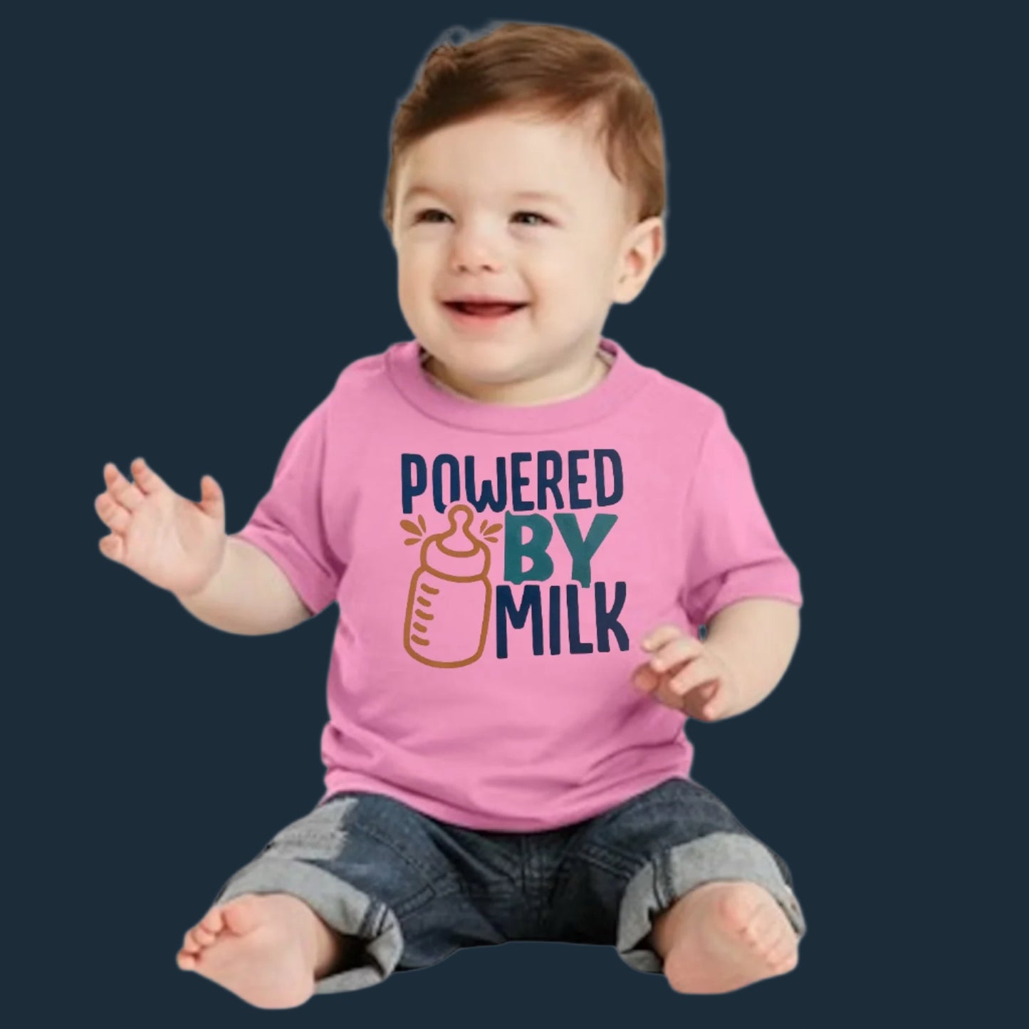 Powered By Milk Infant T-Shirt