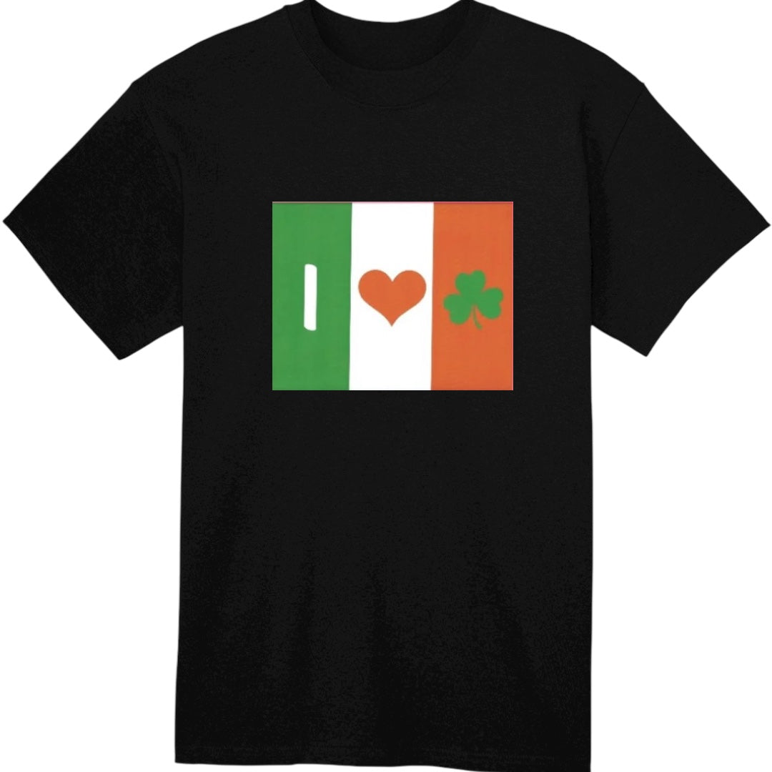 Irish Flag Youth Heavy Cotton T-Shirt