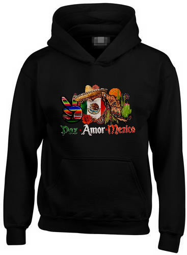 Paz Amor Mexico Unisex Heavy Blend™ 50/50 Hoodie