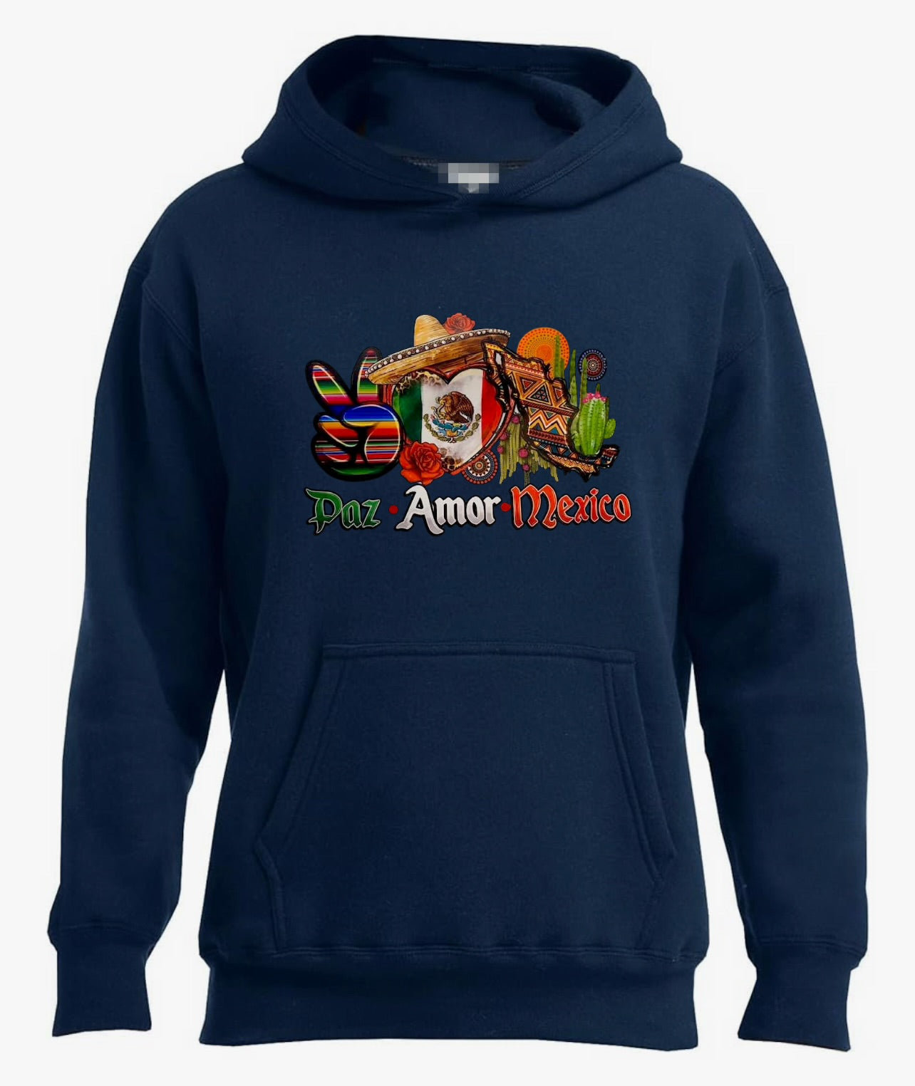 Paz Amor Mexico Unisex Heavy Blend™ 50/50 Hoodie