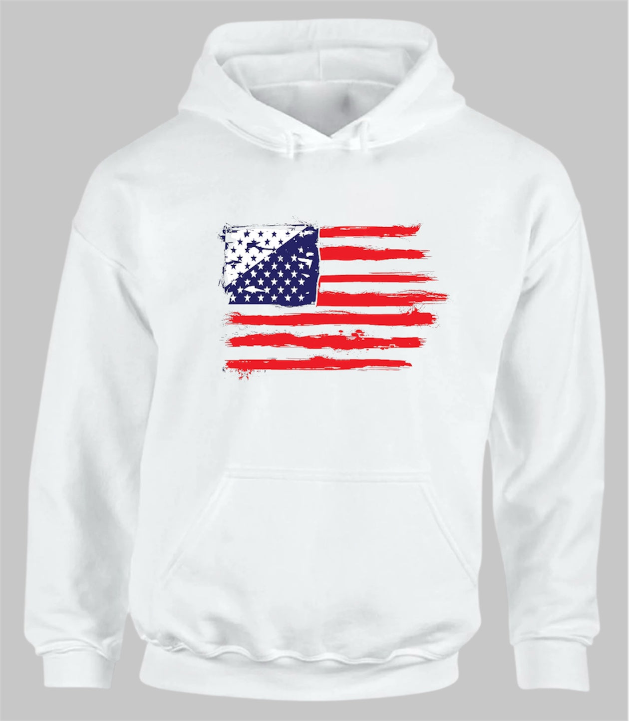 July 4th Flag Unisex Heavy Blend™ 50/50 Hoodie