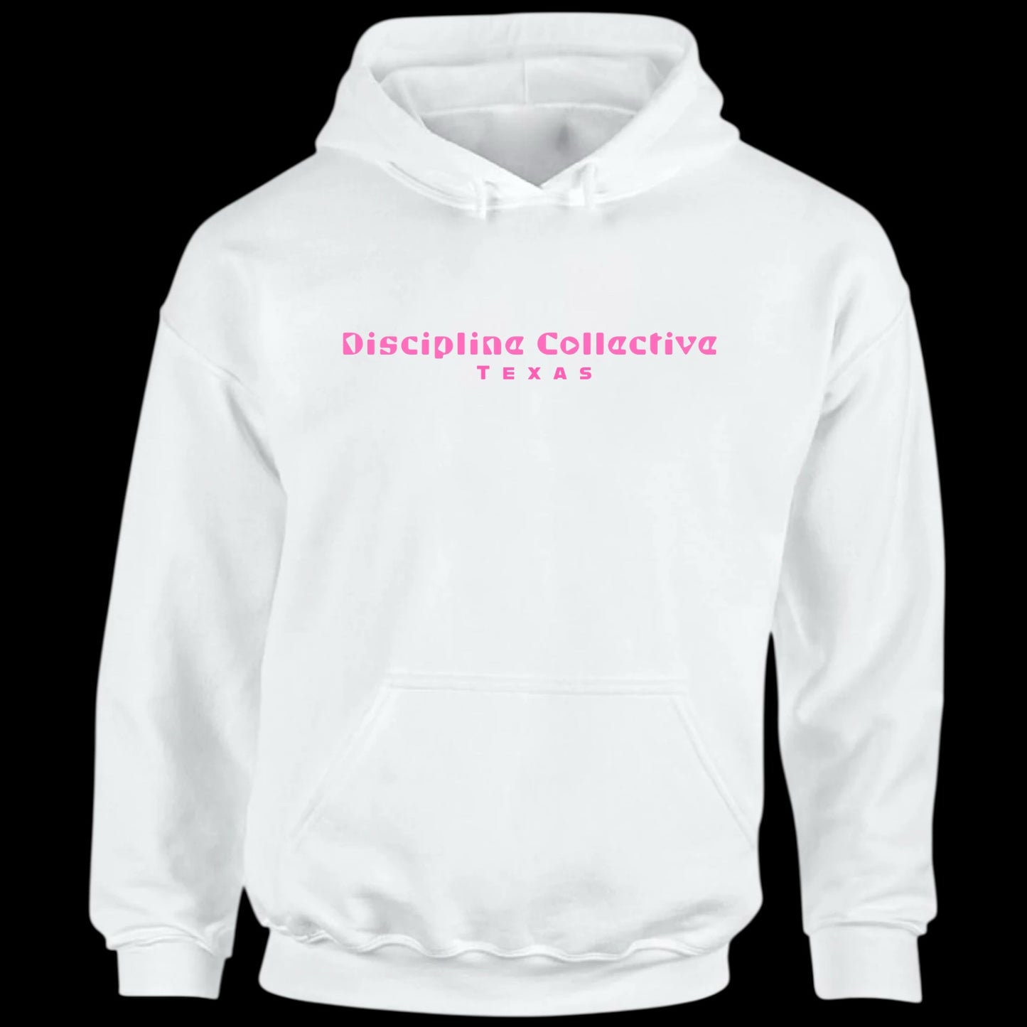 Discipline Collective White Hoodie