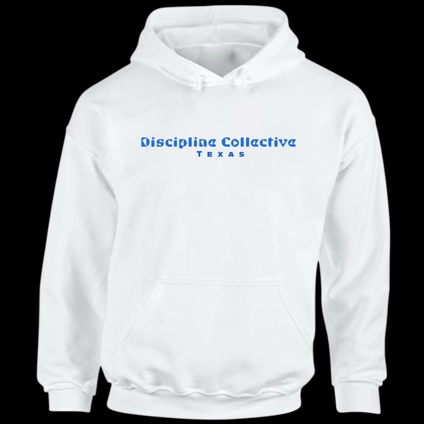Discipline Collective White Hoodie