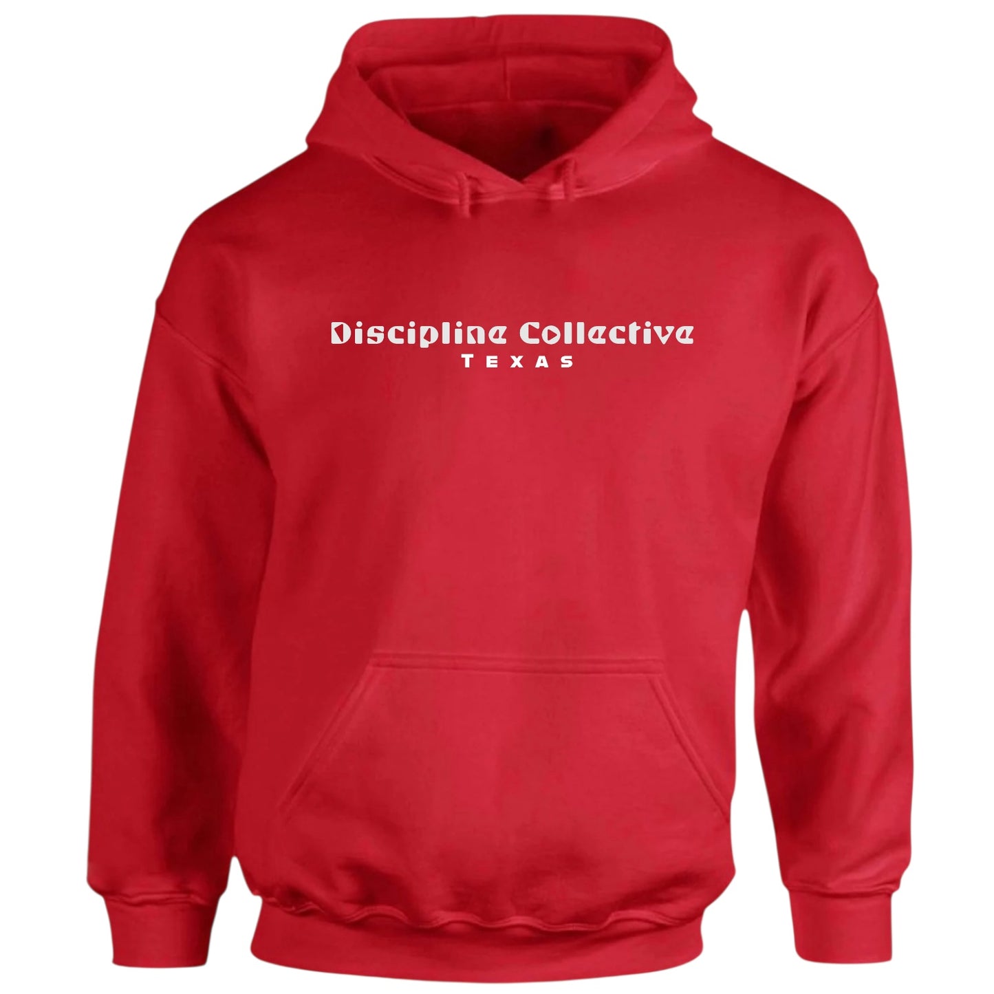 Discipline Collective Red Hoodie