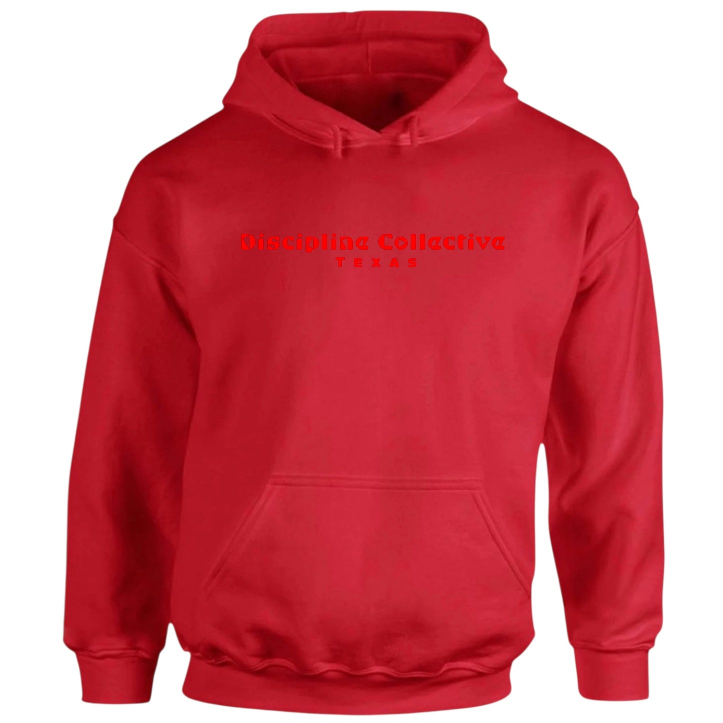 Discipline Collective Red Hoodie