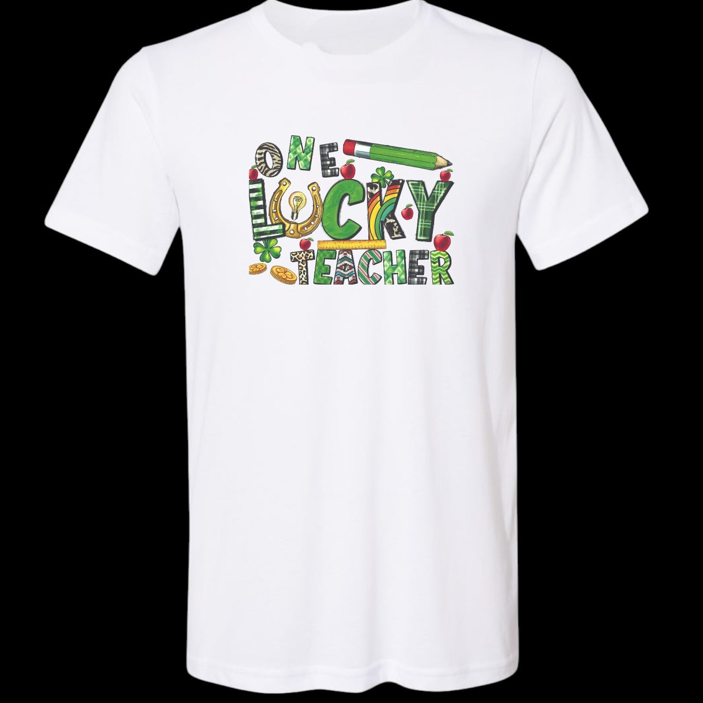 One Lucky Teacher St. Patrick's Day Unisex Jersey T-Shirt