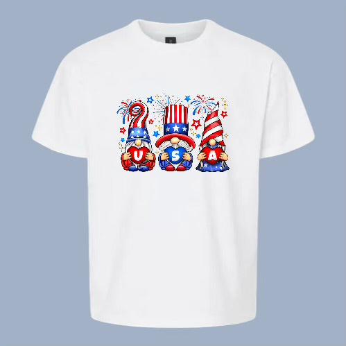 USA Gnome Youth Heavy Cotton T-Shirt