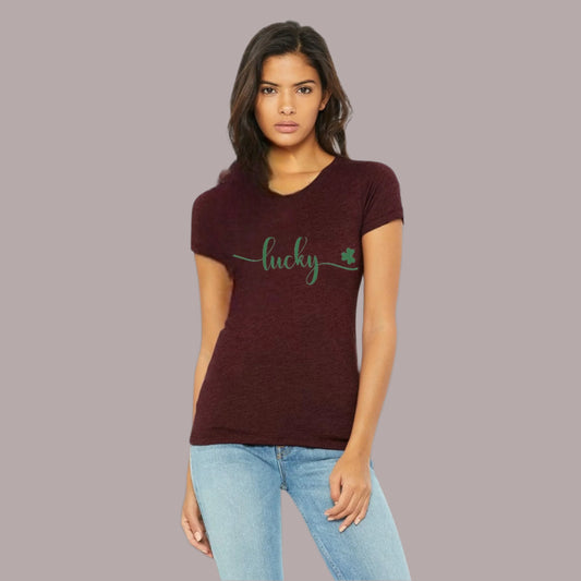 Lucky St. Patrick's Day Women's Short-Sleeve T-Shirt
