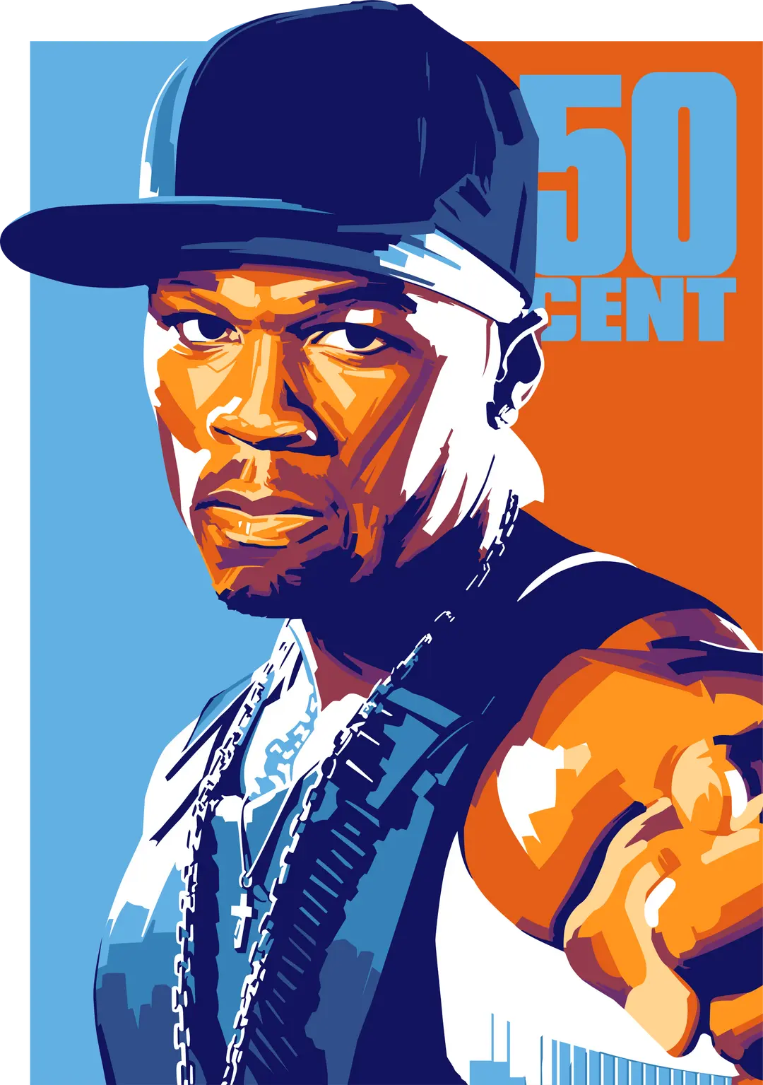 Fifty Cent Youth Heavy Cotton T-Shirt