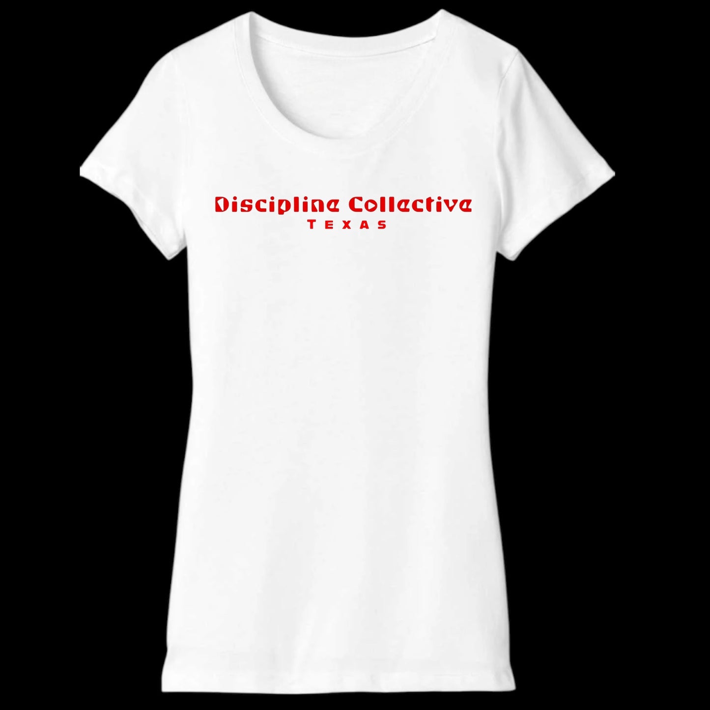Discipline Collective Women’s White T-Shirt