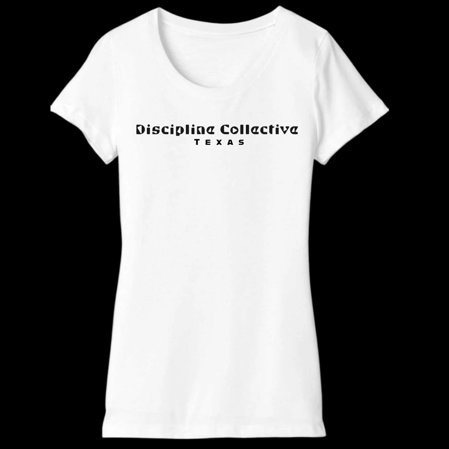 Discipline Collective Women’s White T-Shirt