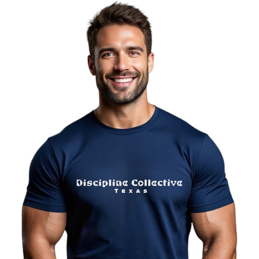 Discipline Collective Navy Blue T-Shirt