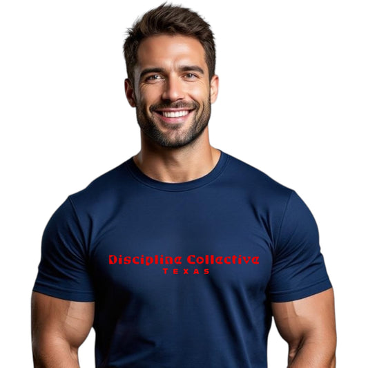 Discipline Collective Navy Blue T-Shirt