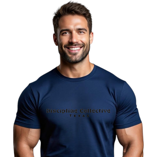 Discipline Collective Navy Blue T-Shirt
