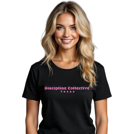 Discipline Collective Unisex Black T-Shirt