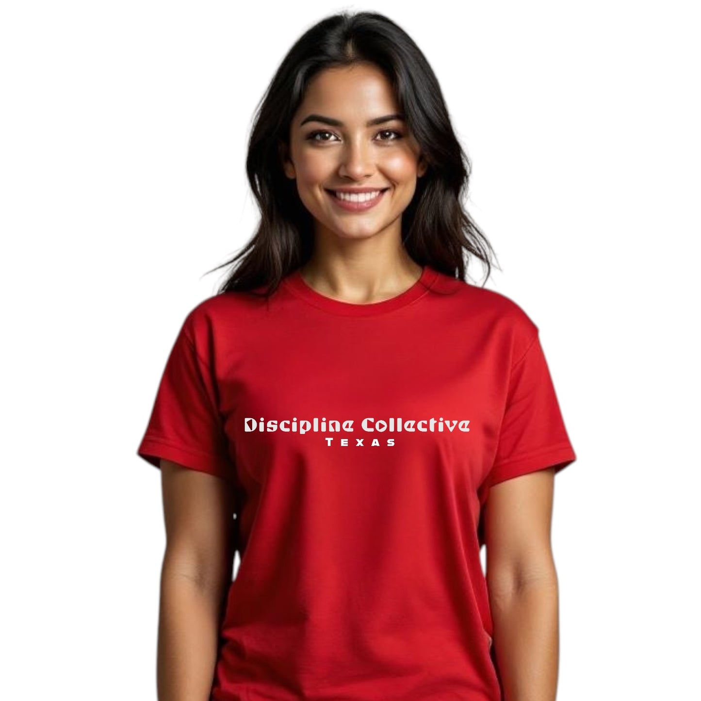 Discipline Collective Unisex Red T-Shirt