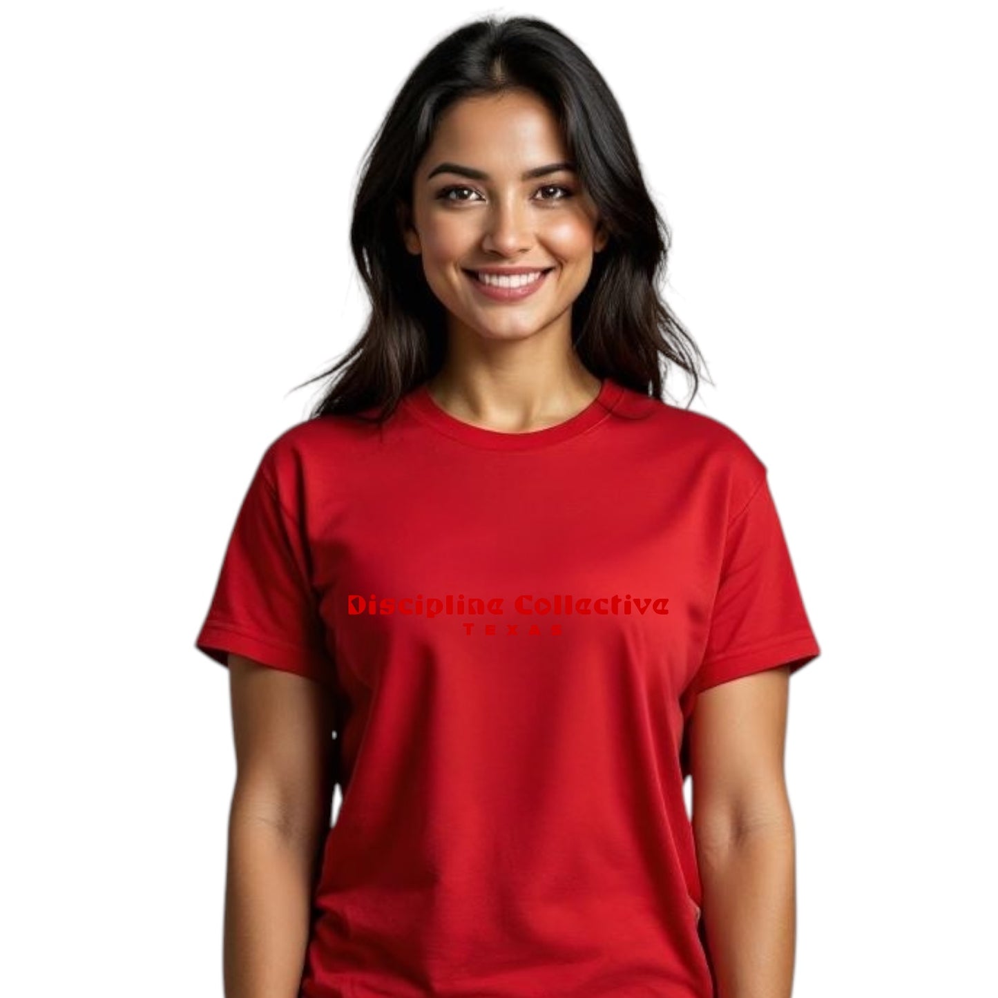 Discipline Collective Unisex Red T-Shirt