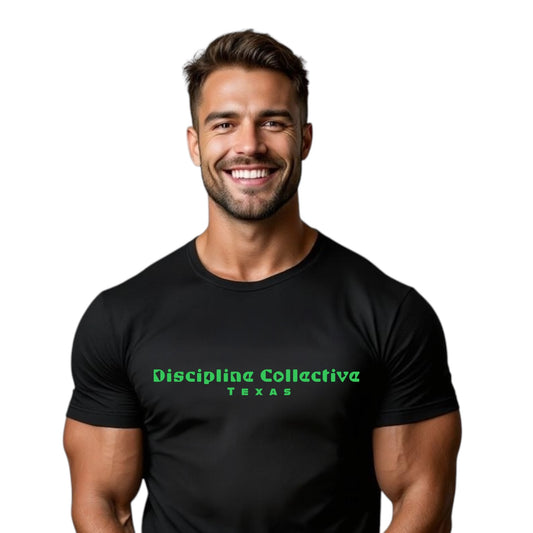 Discipline Collective Unisex Black T-Shirt