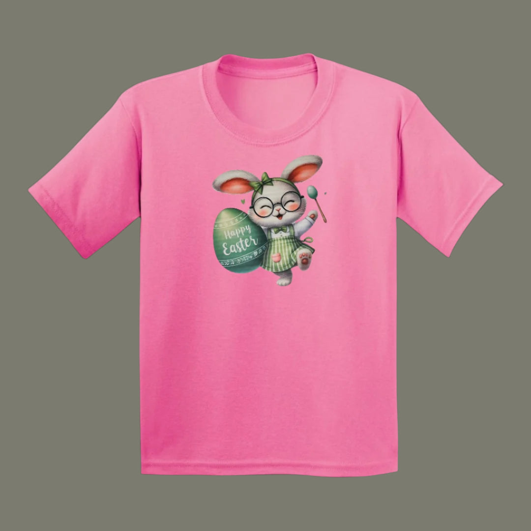 Easter Bunny Kids Heavy Cotton T-Shirt