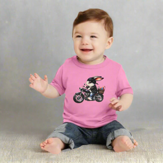 Motorcycle Easter Bunny Infant T-Shirt