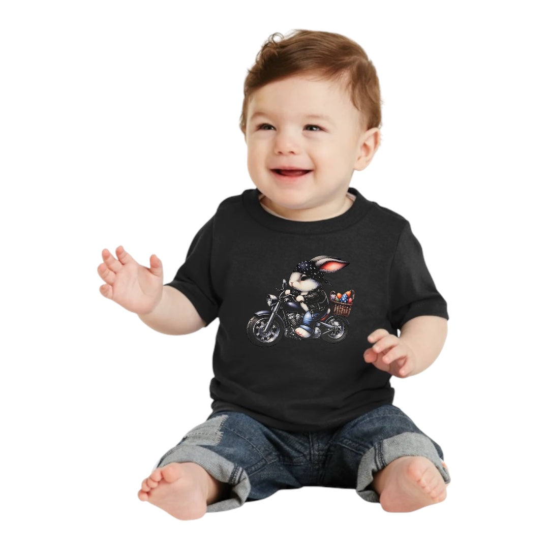 Motorcycle Easter Bunny Infant T-Shirt