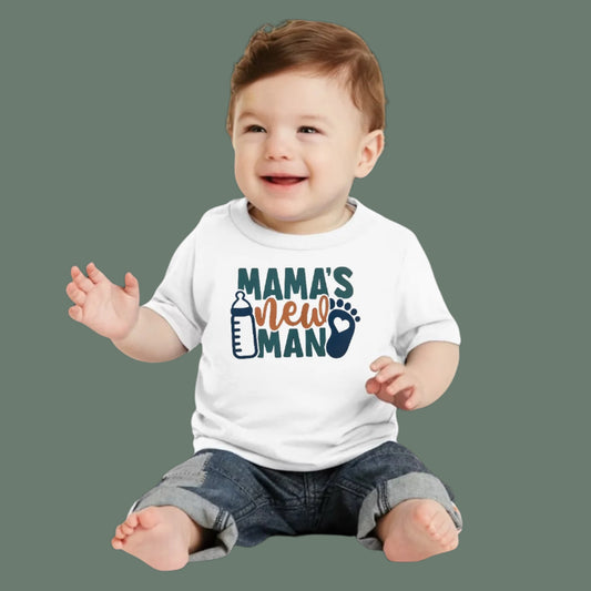 Mama’s New Man Infant T-Shirt