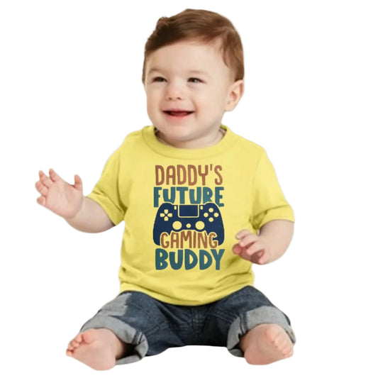 Daddy’s Future Gaming Buddy Infant T-Shirt
