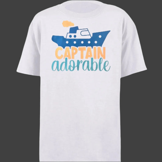 Captain Adorable Youth Heavy Cotton T-Shirt
