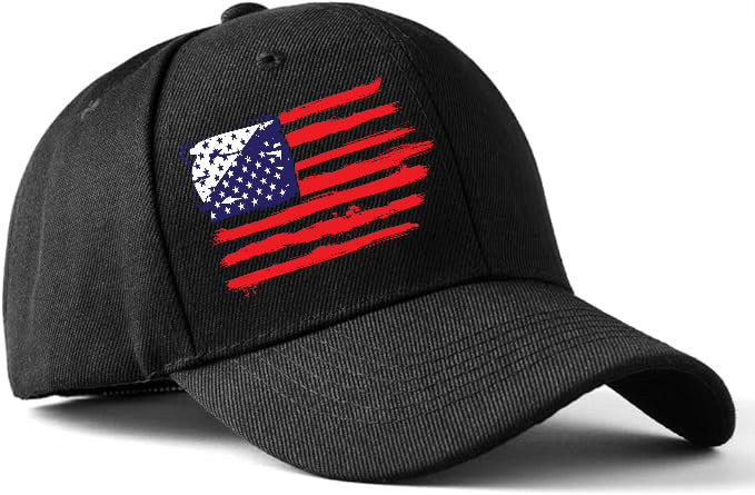 July 4th Flag Adjustable Cap