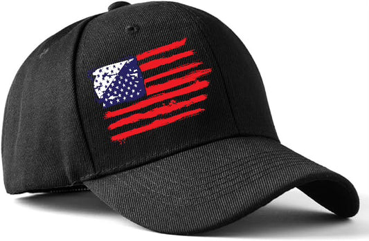 July 4th Flag Adjustable Cap
