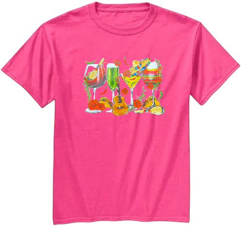 Mexican Fiesta Youth Heavy Cotton T-Shirt