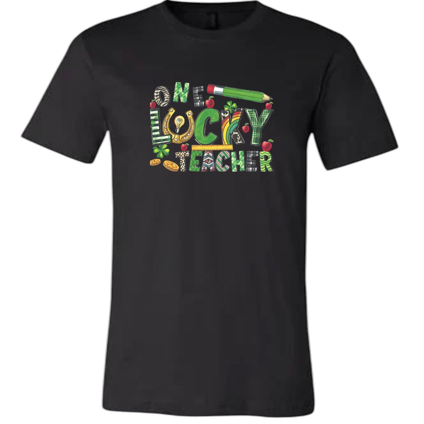One Lucky Teacher St. Patrick's Day Unisex Jersey T-Shirt